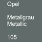 Preview: Opel, Metallgrau Metallic, 105.